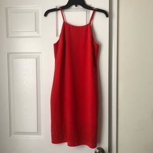 ❤️ NWOT Coral Red Tank Dress ❤️